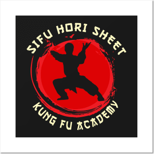 Sifu Hori Sheet Kung Fu Academy Posters and Art